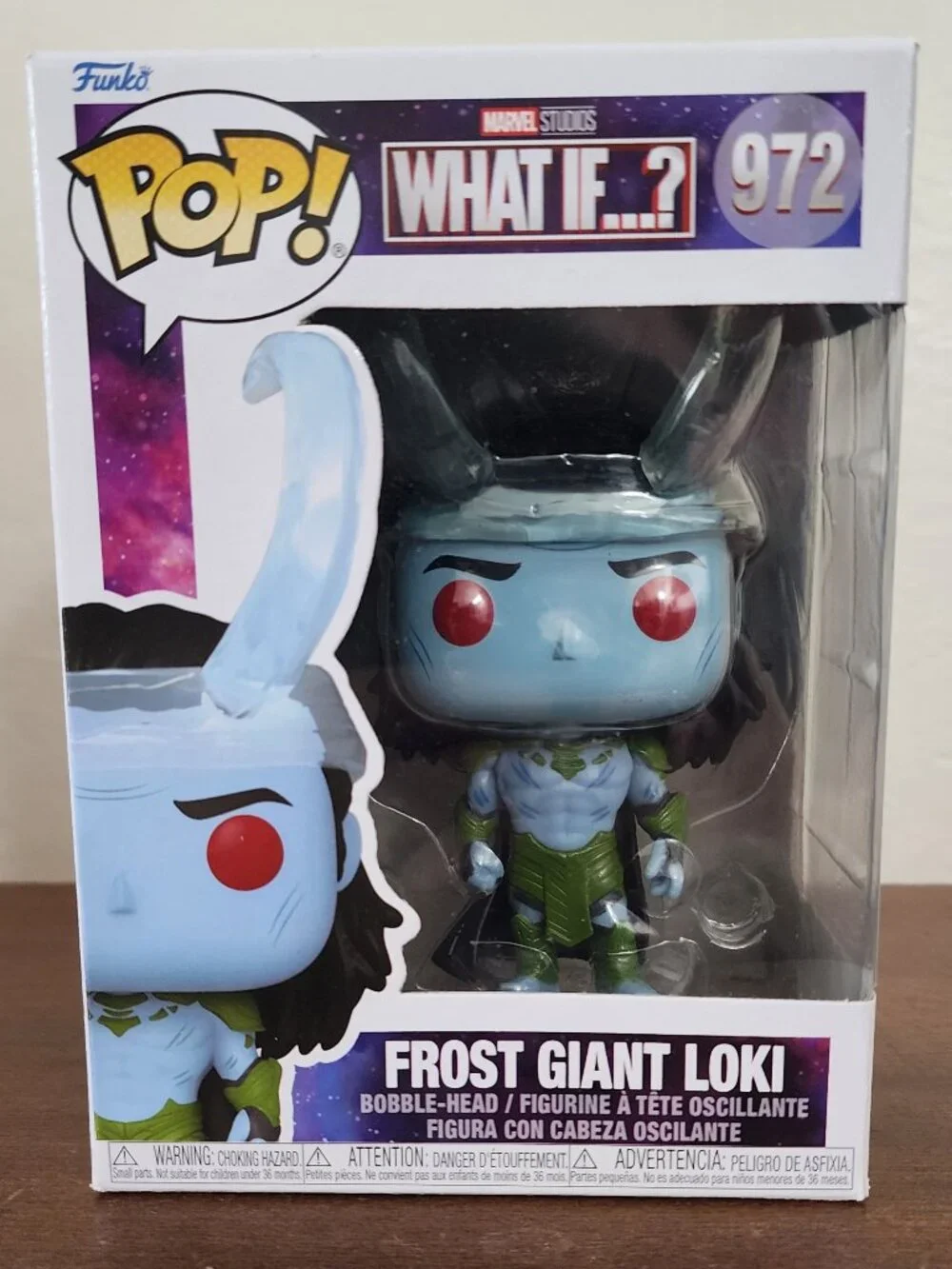 Funko Pop Marvel Studio's What If? Frost Giant Loki # 972